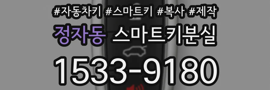 정자동 스마트키분실