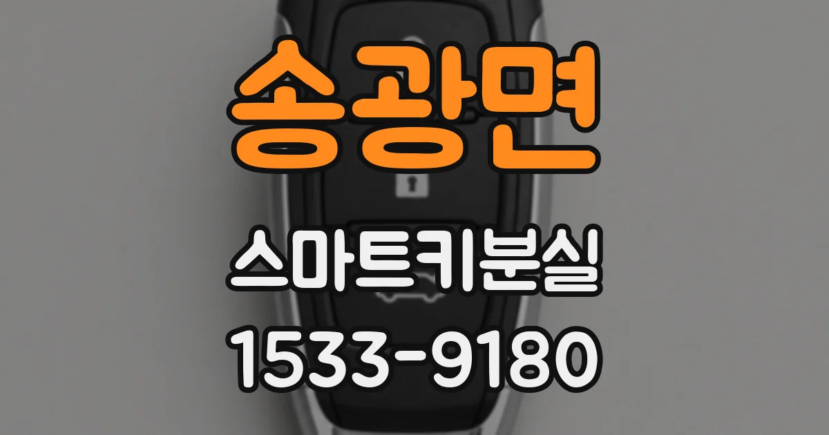 송광면 스마트키분실