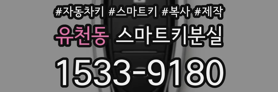 유천동 스마트키분실