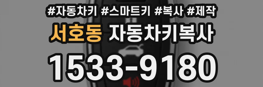 서호동 자동차키복사