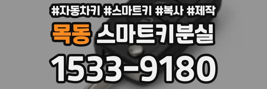 목동 스마트키분실