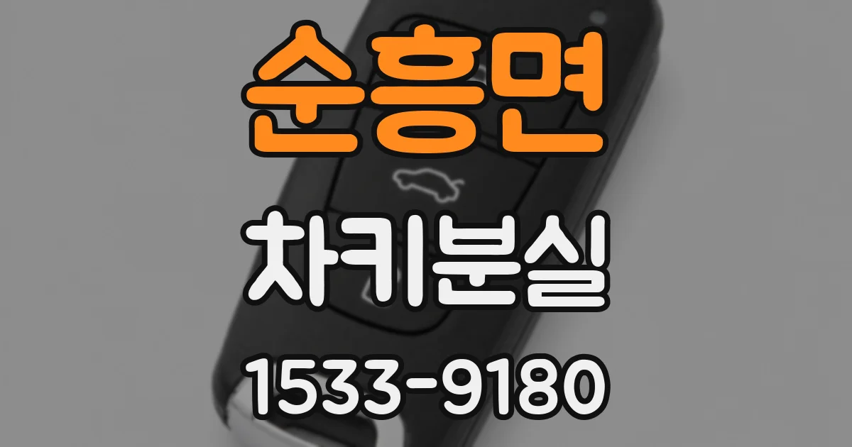 순흥면 차키분실