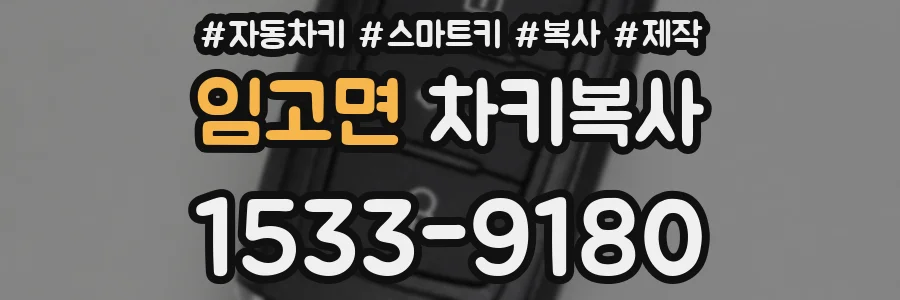 임고면 차키복사