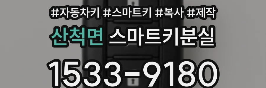 산척면 스마트키분실