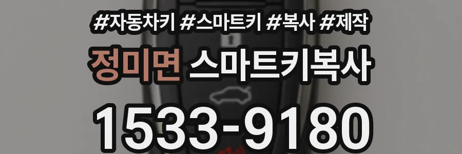 정미면 스마트키복사