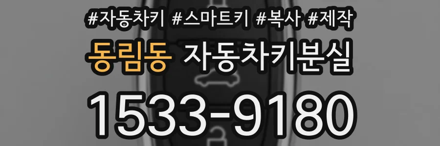 동림동 자동차키분실