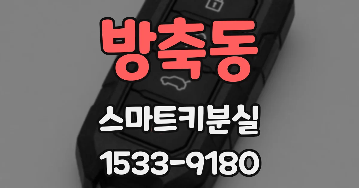 방축동 스마트키분실