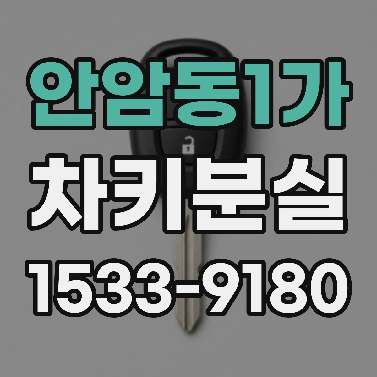 안암동1가 차키분실