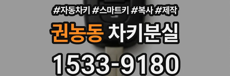 권농동 차키분실