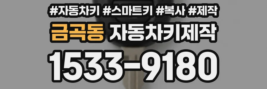 금곡동 자동차키제작