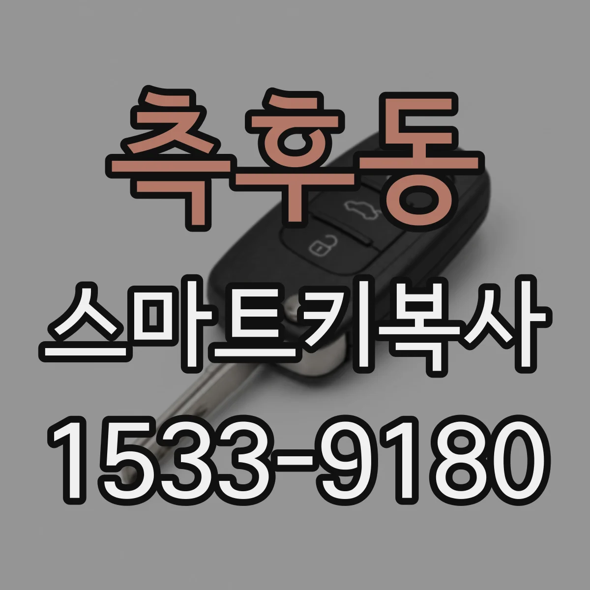 측후동 스마트키복사