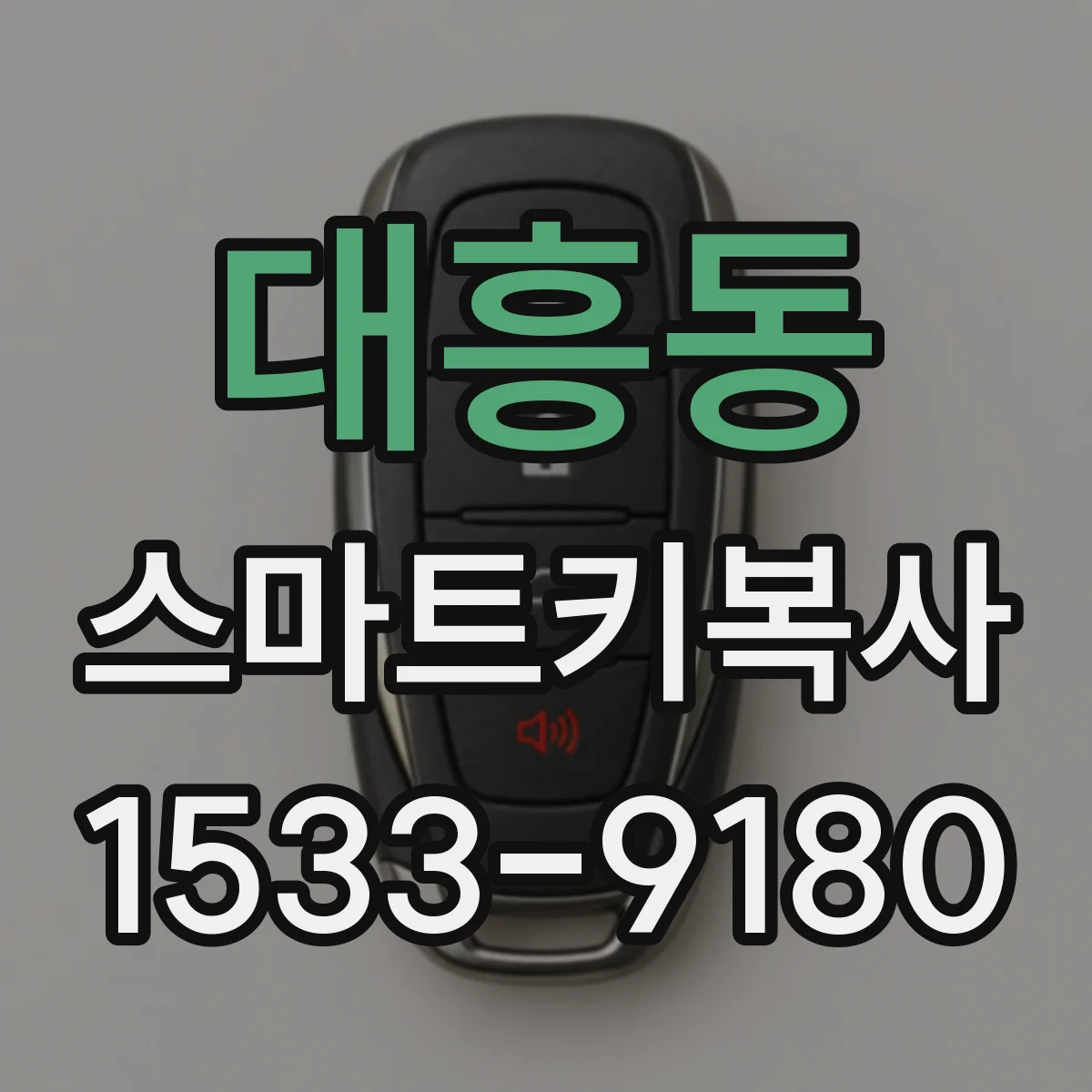 대흥동 스마트키복사