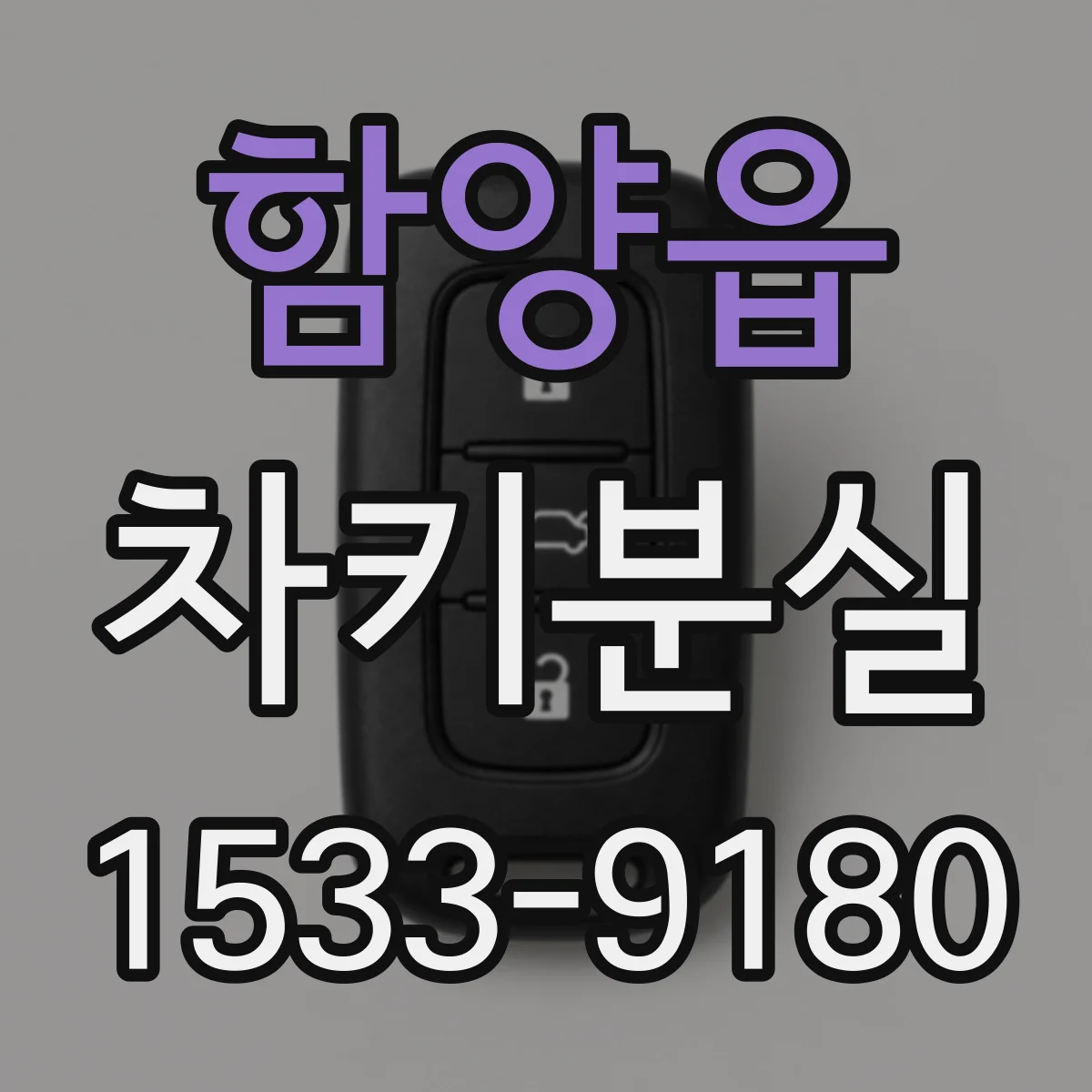 함양읍 차키분실