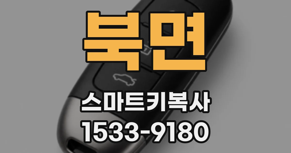 북면 스마트키복사