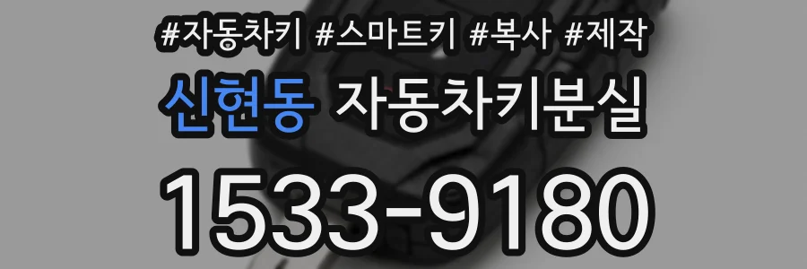 신현동 자동차키분실