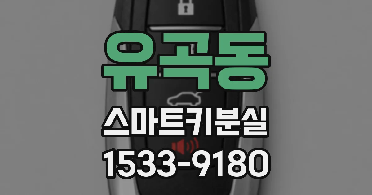 유곡동 스마트키분실