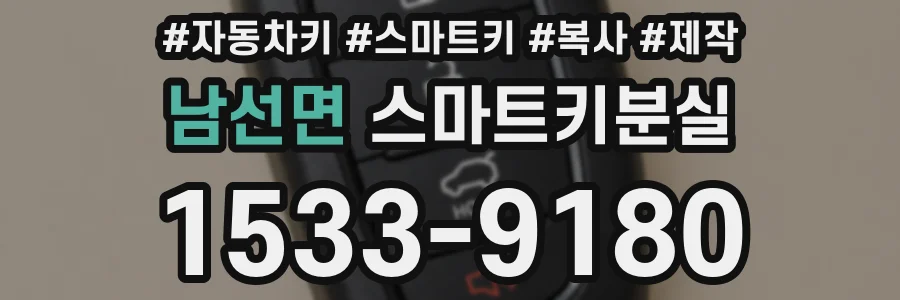 남선면 스마트키분실