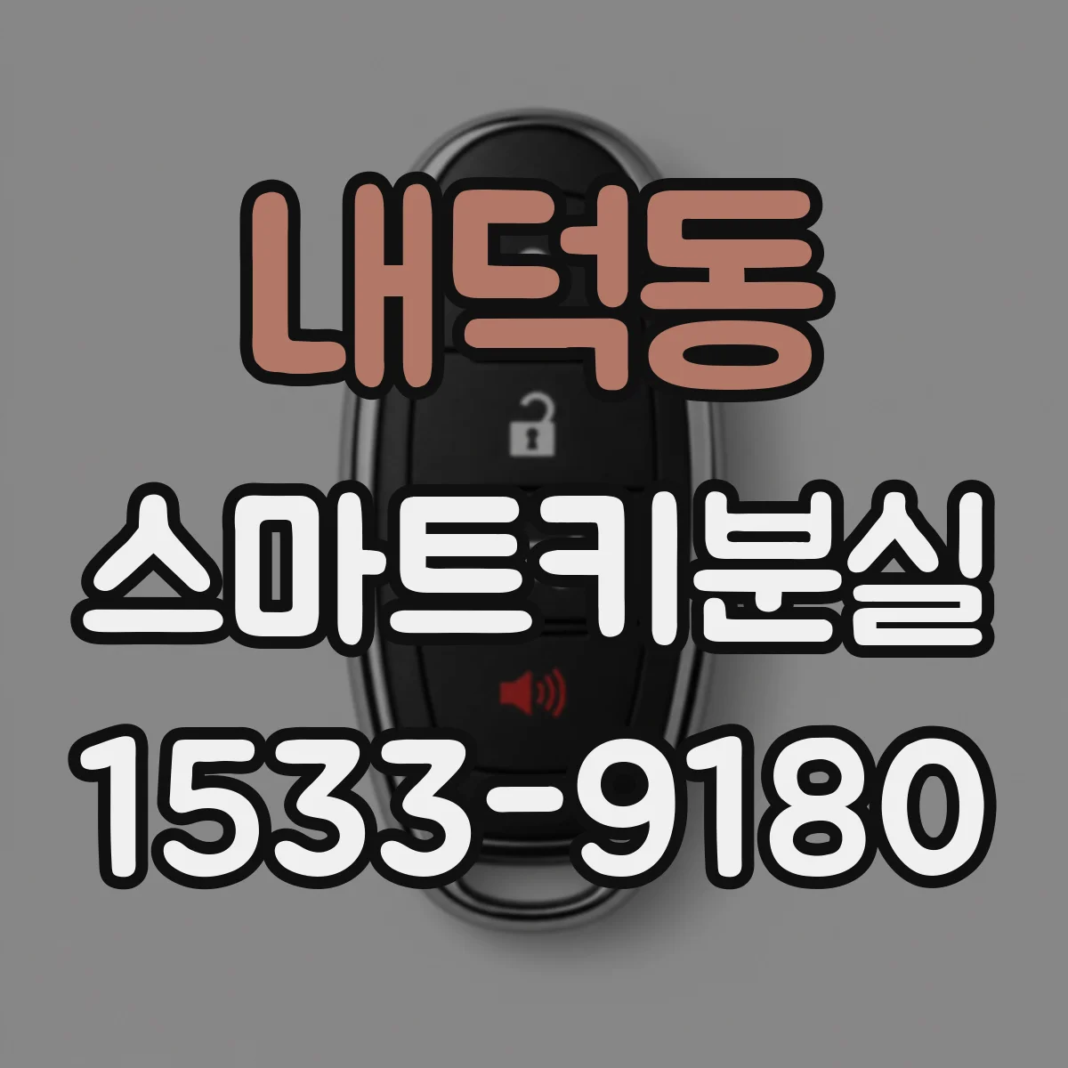내덕동 스마트키분실