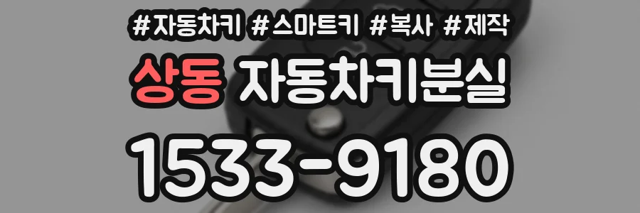 상동 자동차키분실