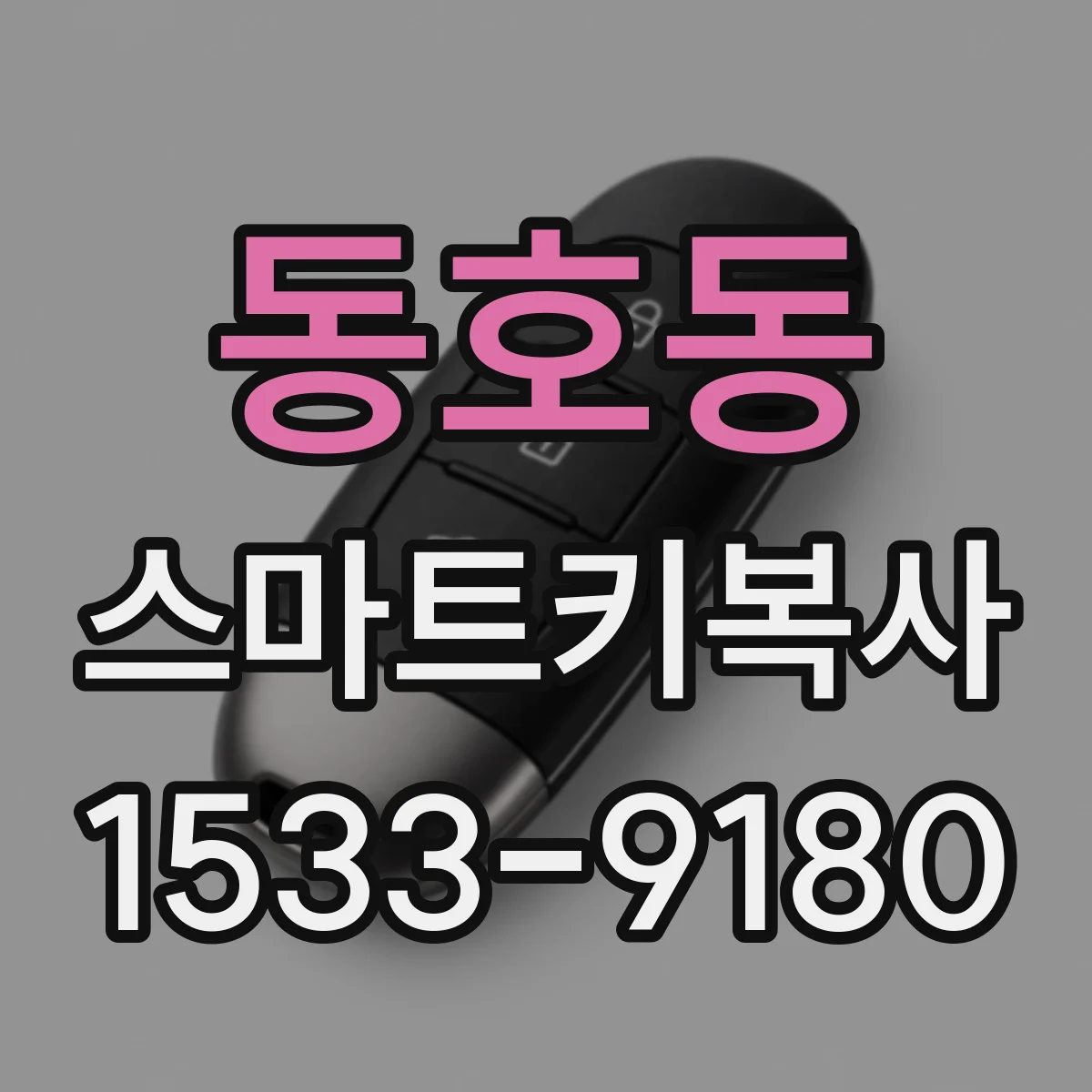 동호동 스마트키복사