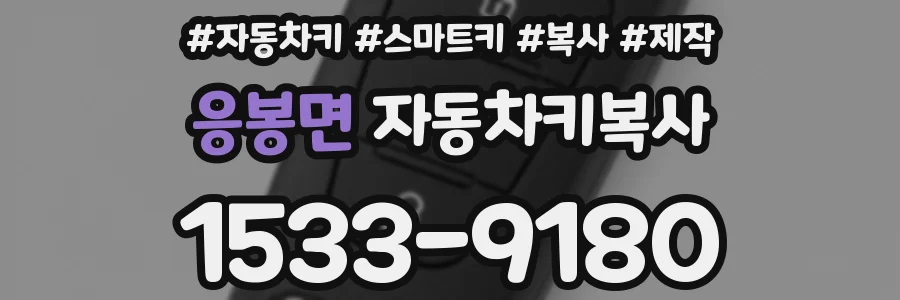 응봉면 자동차키복사