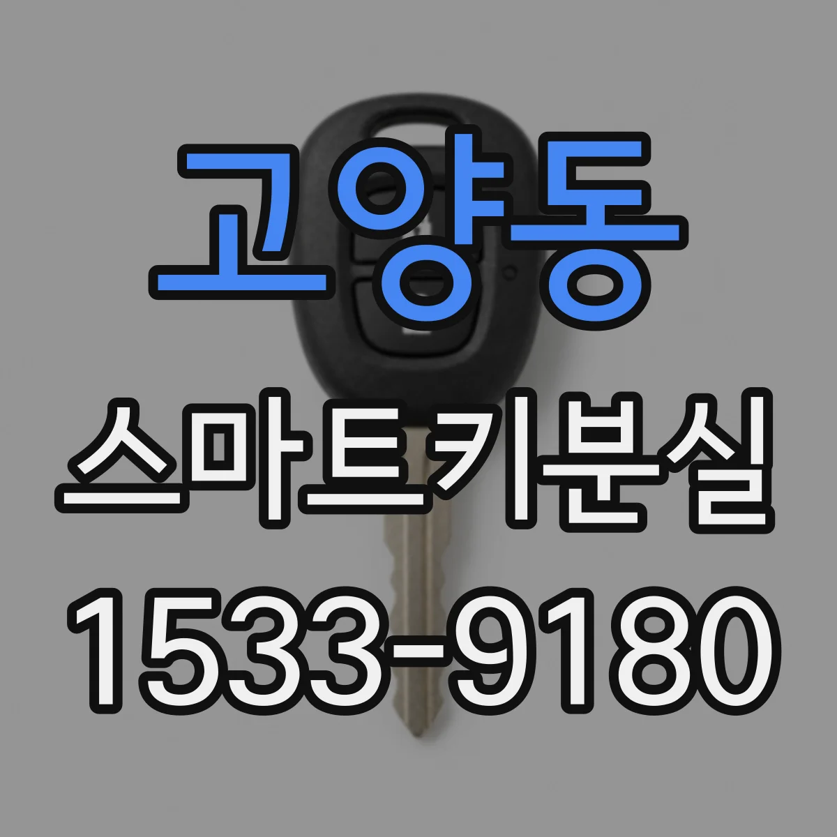 고양동 스마트키분실