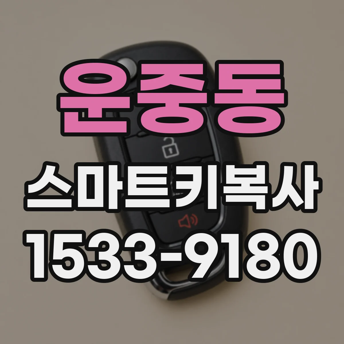 운중동 스마트키복사