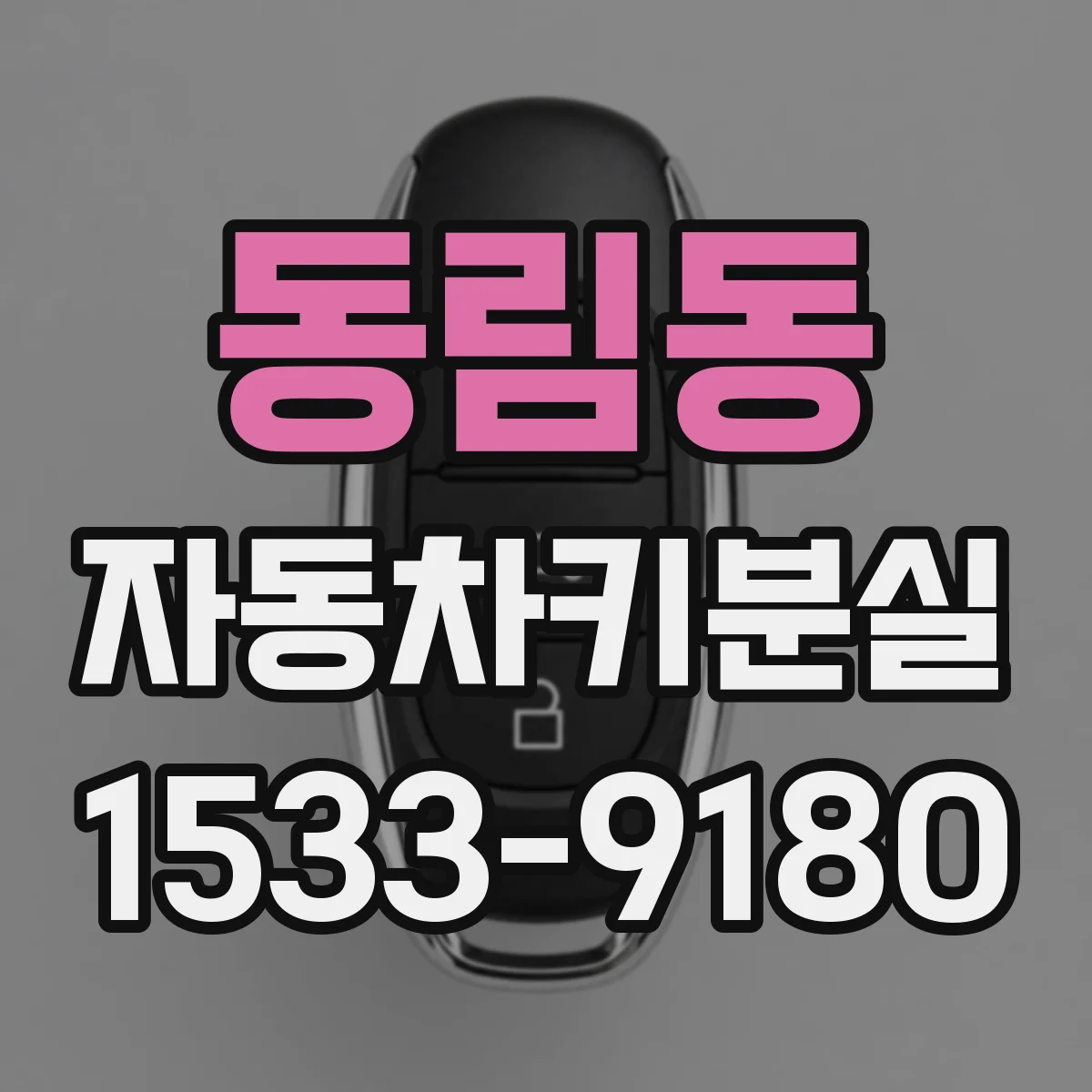 동림동 자동차키분실