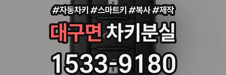 대구면 차키분실