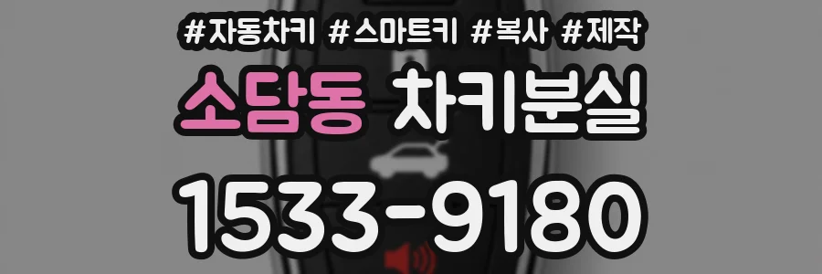 소담동 차키분실