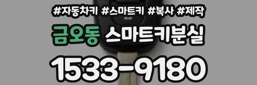 금오동 스마트키분실