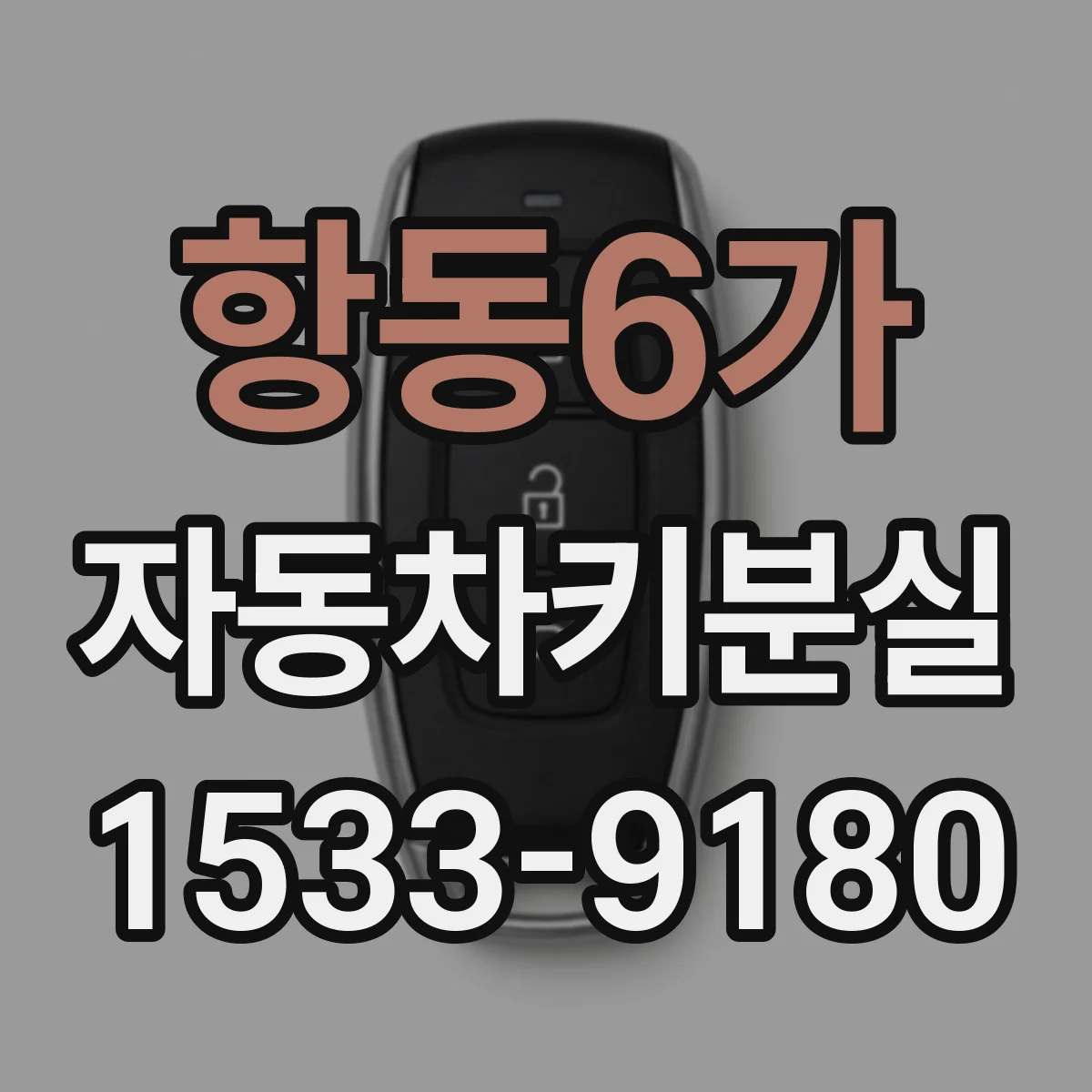 항동6가 자동차키분실