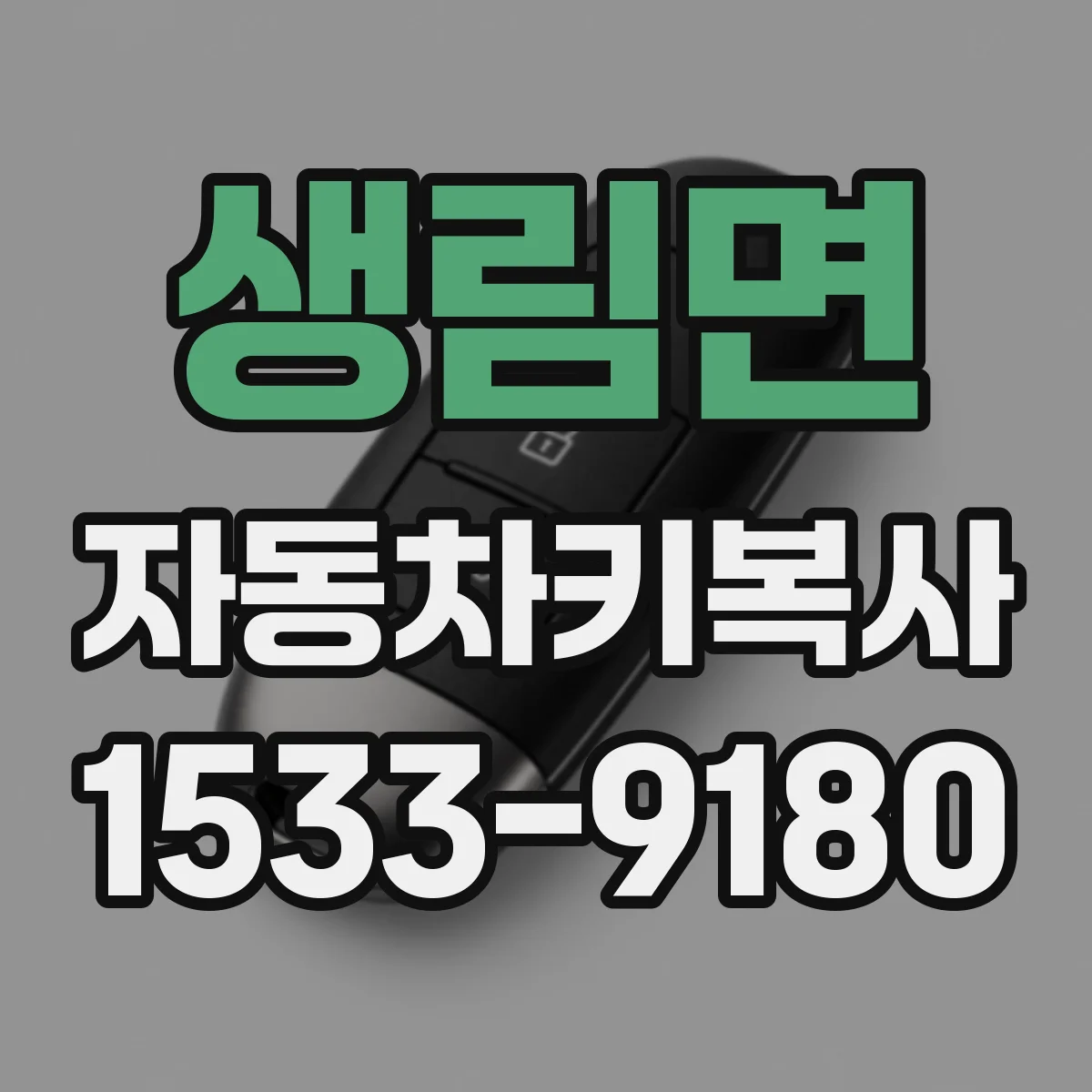 생림면 자동차키복사