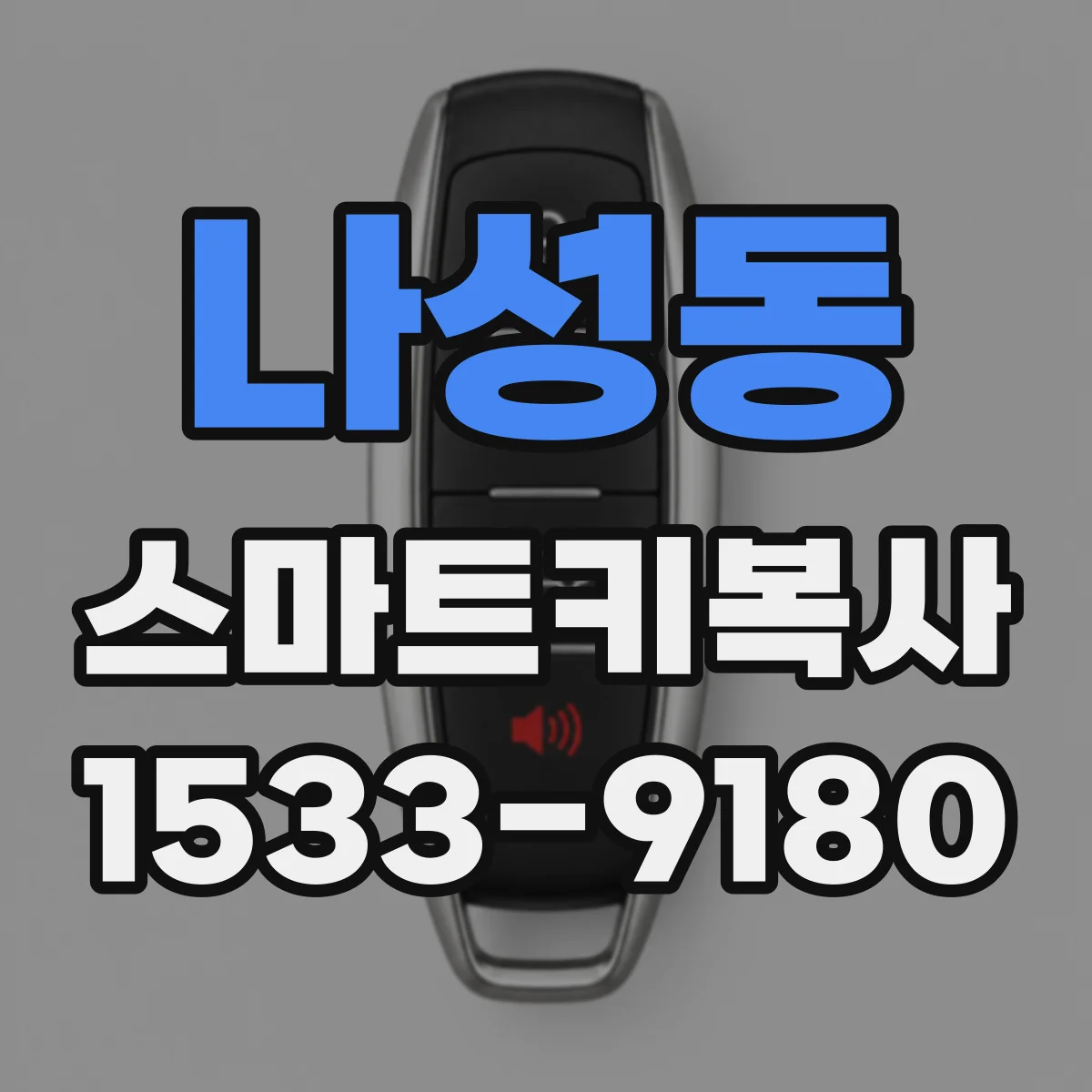 나성동 스마트키복사
