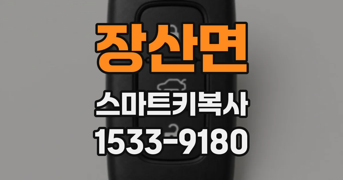 장산면 스마트키복사