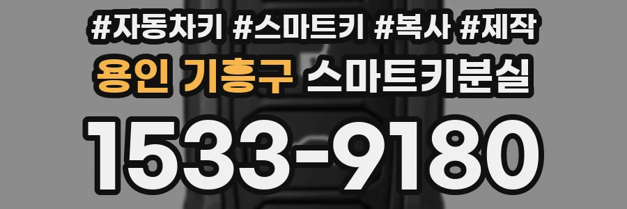 용인 기흥구 스마트키분실