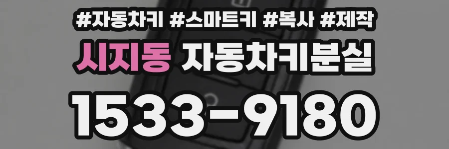 시지동 자동차키분실