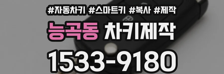 능곡동 차키제작
