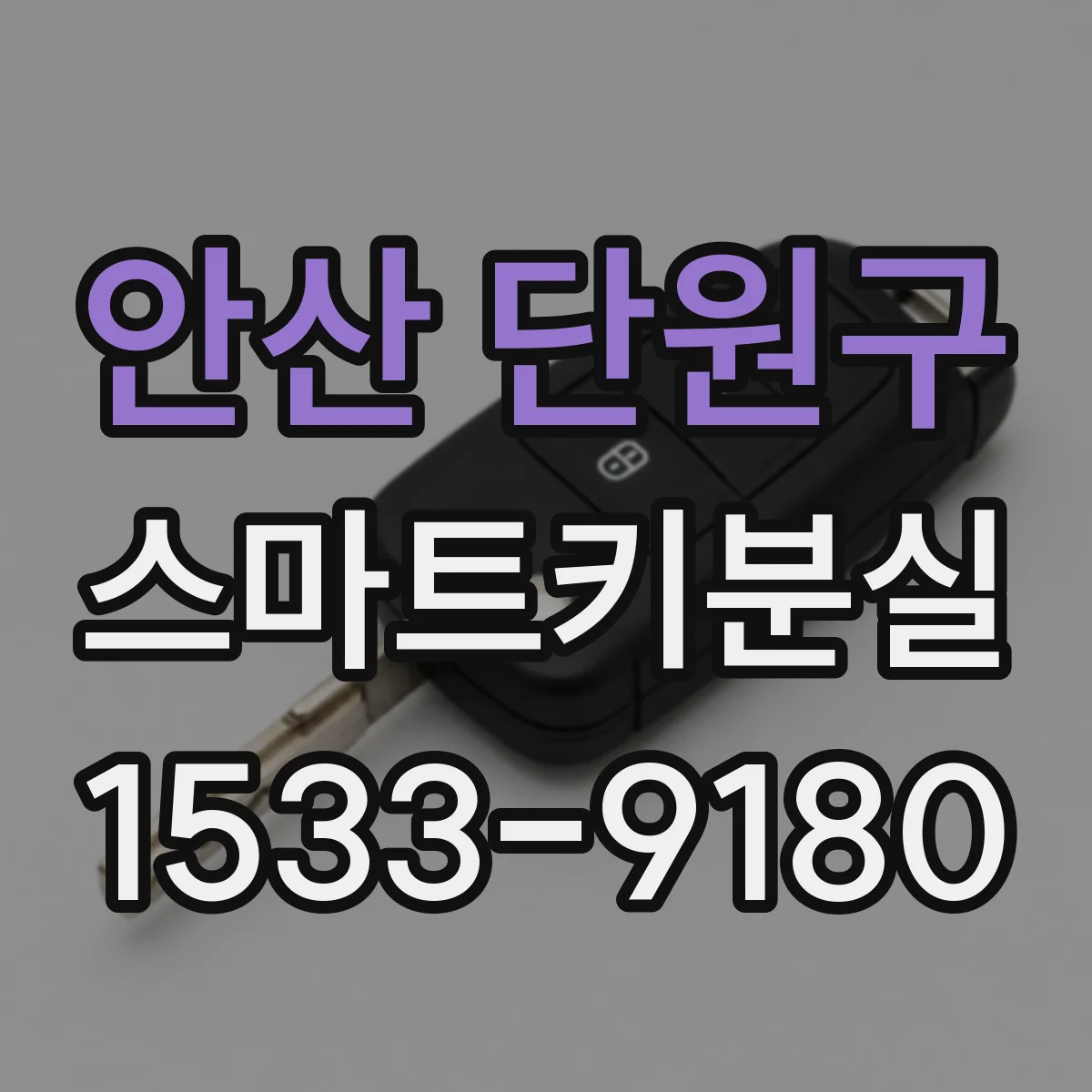 안산 단원구 스마트키분실