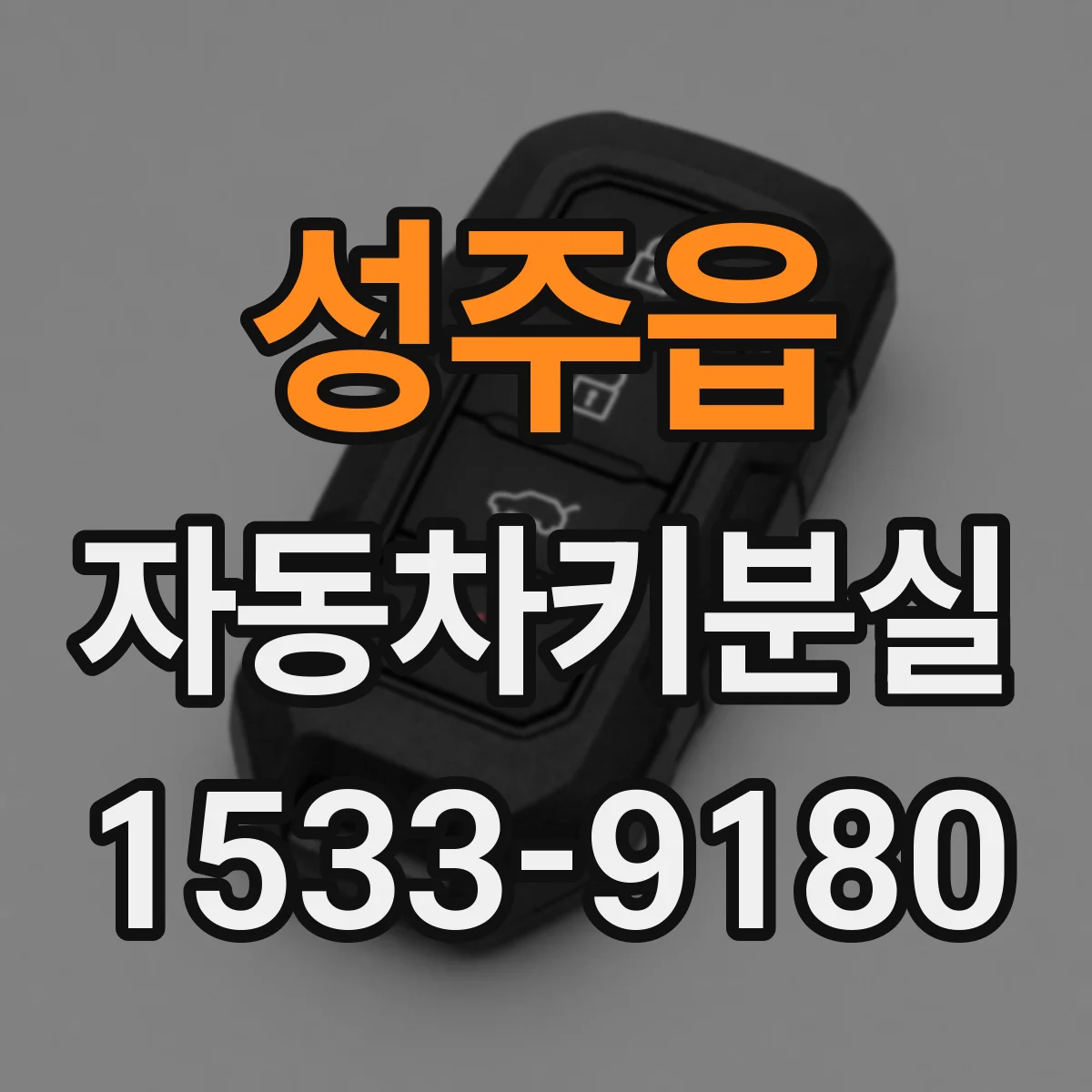 성주읍 자동차키분실