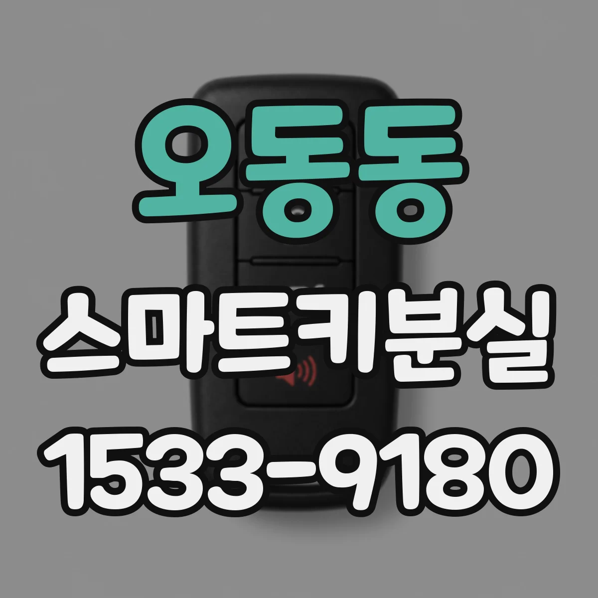 오동동 스마트키분실