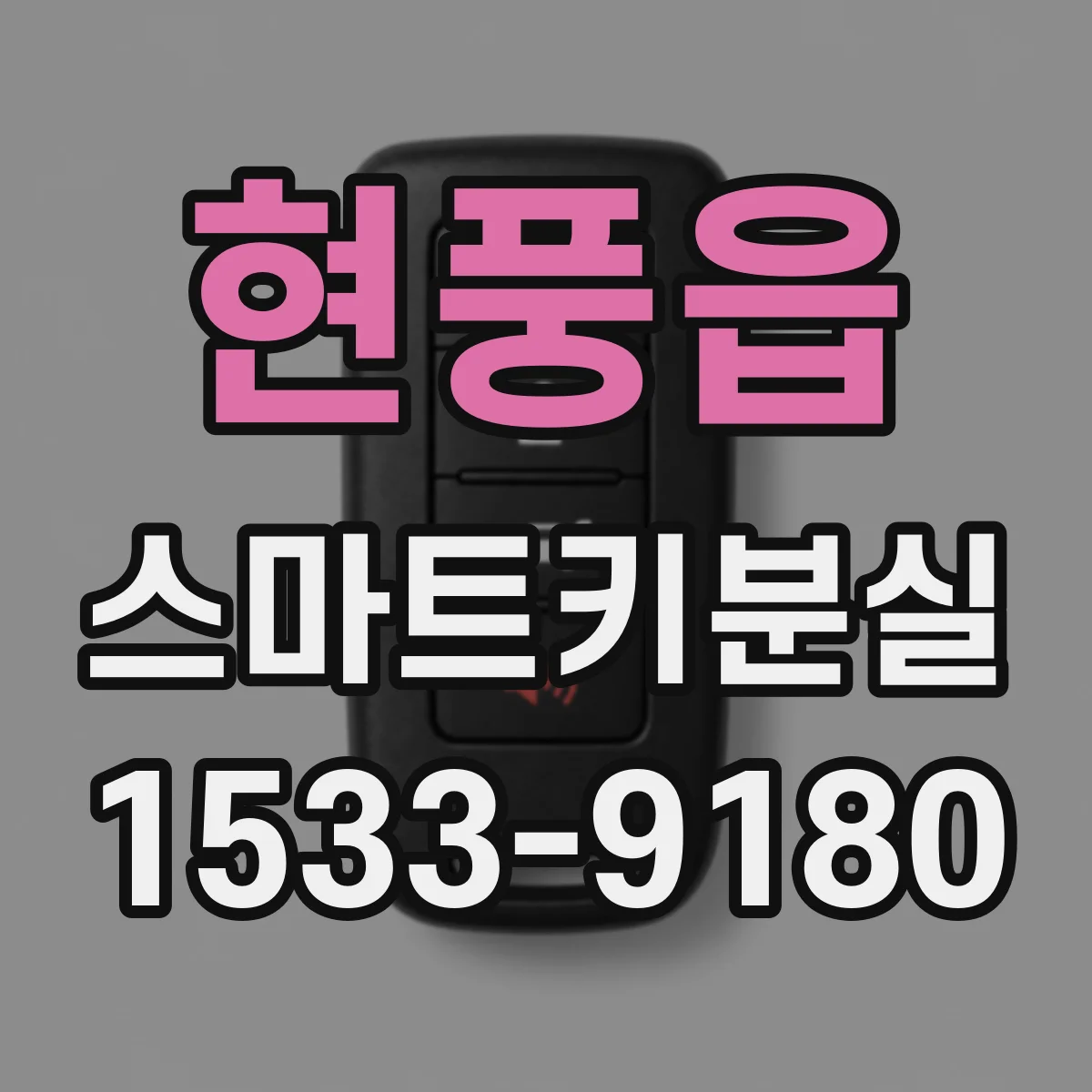 현풍읍 스마트키분실