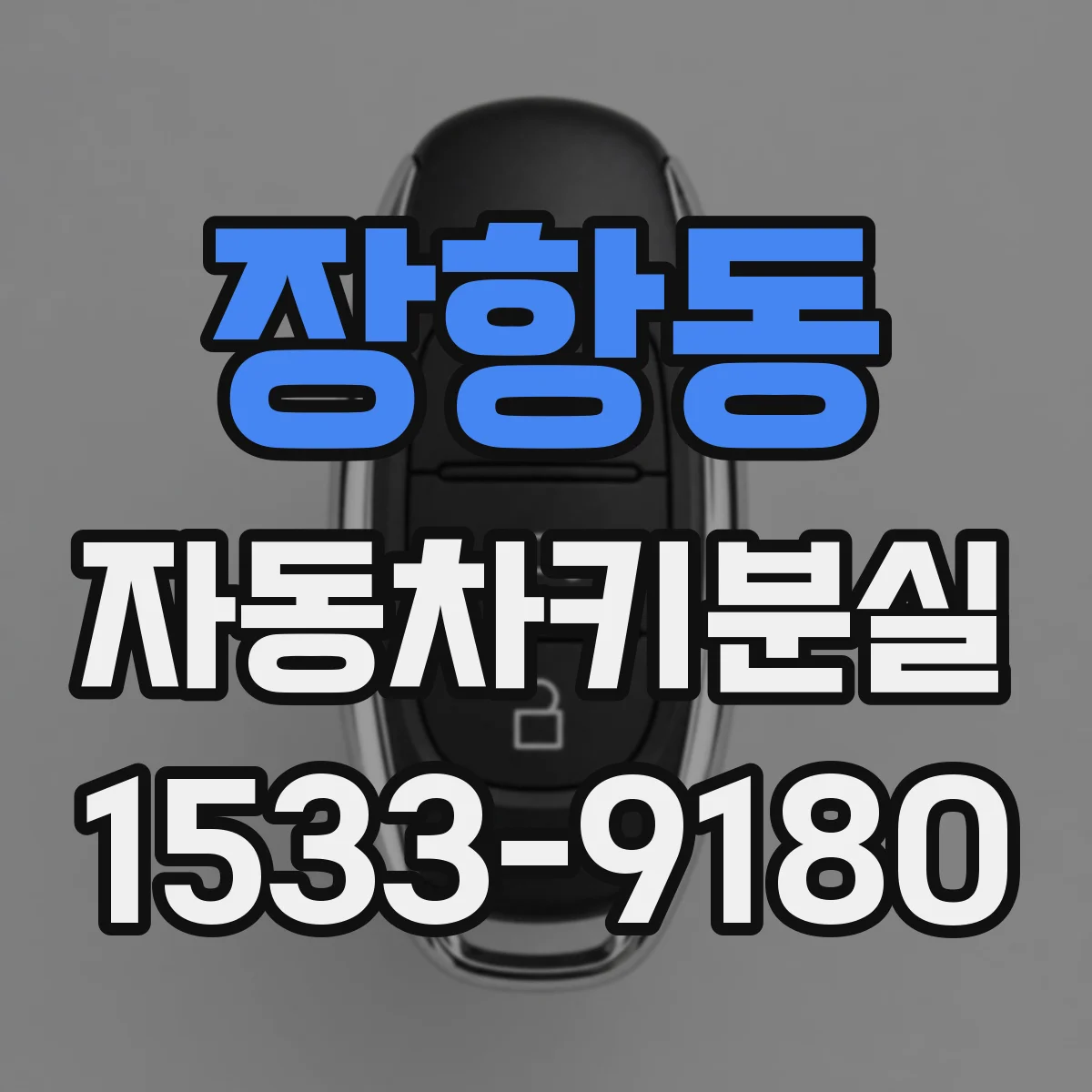 장항동 자동차키분실