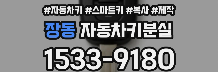 장동 자동차키분실
