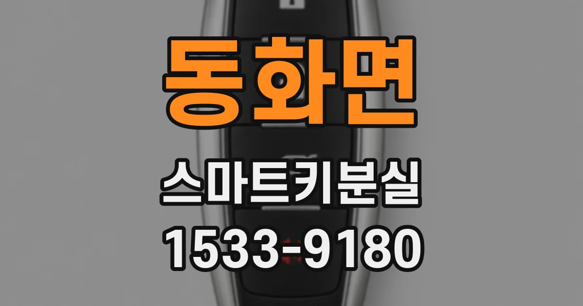 동화면 스마트키분실