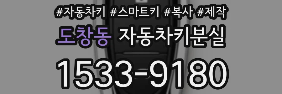 도창동 자동차키분실