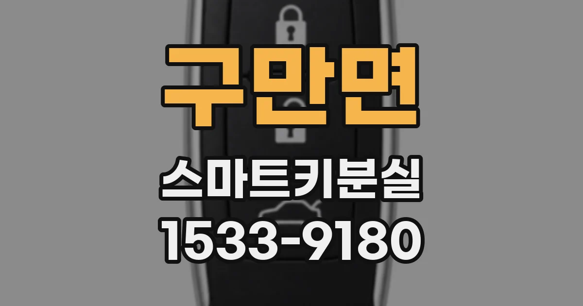 구만면 스마트키분실