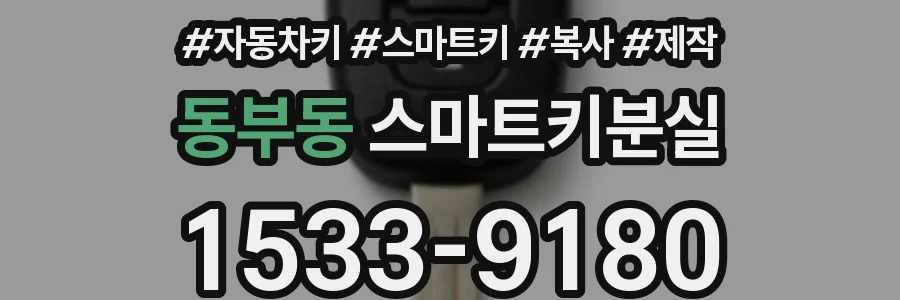 동부동 스마트키분실