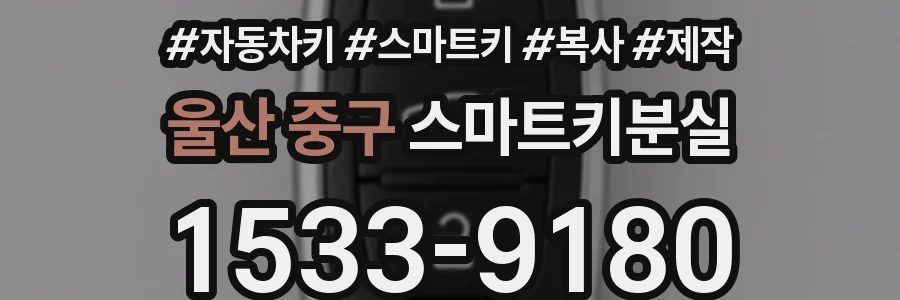 울산 중구 스마트키분실