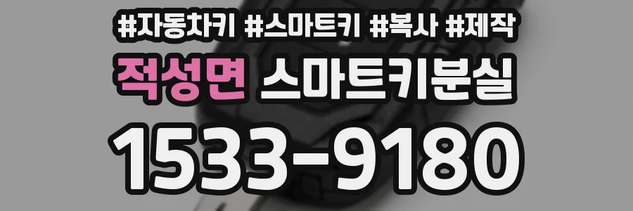 적성면 스마트키분실